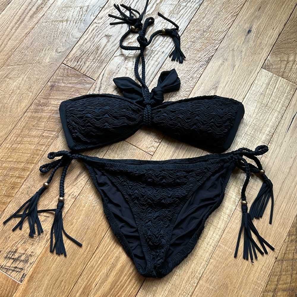 Nanette Lenore Bandeau String Bikini